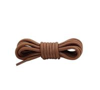NHEISSCF 2 Paar runde Schnürsenkel aus massivem Polyester for Outdoor-Wanderstiefel und Sportschuhe in den Längen 70, 90, 120 150 cm(Brown,120cm)