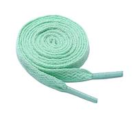 NHEISSCF Schnürsenkel for Sportschuhe, 0,8, 1,2,5, m, Flache for Sneaker, farbige(Light Green,180 cm)