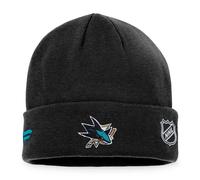NHL San Jose Sharks Wollmütze Mütze Authentic Pro Game Train 726657503526