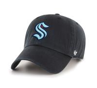 NHL Seattle Kraken Cap Basecap Baseballcap Cleanup schwarz Kappe