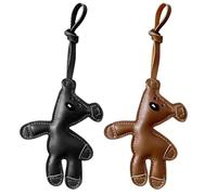 NHPY 2 Stück Schlüsselanhänger Bär Bag Charms, Taschen Anhänger Tragen, Ted-Dy Cute Keychain Für Taschen, Schlüssel, Kinder Und Damen(2Farbe)