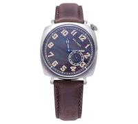 NIADI Baltany1921 Retro Homage Uhren Handaufzug Automatik S4071 MOP Zifferblatt Kathedrale Zeiger 316L Edelstahl Retro Uhr, Automatik V 1, Retro