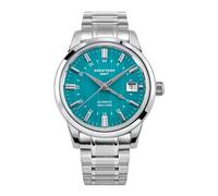 NIADI Modische Edelstahl NH34 Automatik-Herren-GMT-Uhr, gewölbtes Saphirglas, 10 atm, wasserdicht, klassische Armbanduhr, V 2, Classic