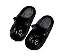 NIBESSER Tiere Hausschuhe Damen Plüsch Warme Winter Pantoffeln Niedliche Cartoon Flaumig Slippers Kuschelige Warme Schuhe Kawaii Rutschfeste Hausschuhe