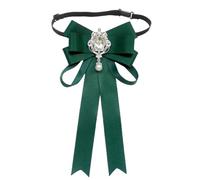 Nicear Damen Fliege Schal Band Schmetterling Krawatte Accessoire für professionelle Bürokleidung Grün Verstellbar Elegante formelle Kleidung