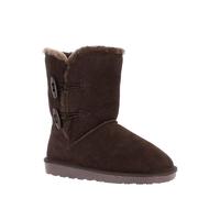 NICEBAY Leder-Winterboots "Branch" in Braun - Größe 37 | Damen Stiefel