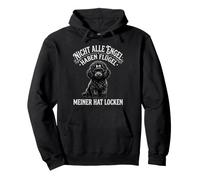 Nicht Alle Engel Haben Flügel Meiner Hat Locken Pudel Hund Pullover Hoodie