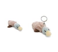 NICI 2-er Bundle Kuscheltier Ente 35cm & Schlüsselanhänger