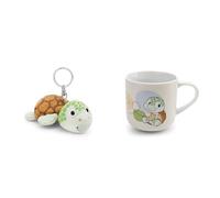 NICI 2-er Bundle Schlüsselanhänger Schildkröte 10cm & Tasse 350ml