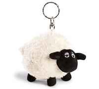 NICI 3033099 Schlüsselanhänger Shirley das Schaf 10 cm - Kuscheltier Shirley als Shaun das Schaf Kuscheltieranhänger mit Schlüsselring für Schlüsselband, Schlüsselbund, Schlüsselhalter & Schlüsselkette -33099