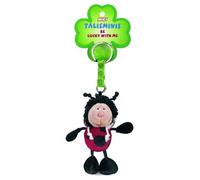 NICI 33691 - Marienkäfer Beanbag Schlüsselanhänger Talismin 7cm, Rot