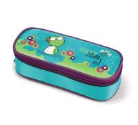 Nici 35445 - Mäppchen Frosch, Green Lilly, Nylon