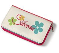NICI 36623 - Geldbeutel Sommer 2014, Plüsch/Nylon, 16 x 9.5 cm