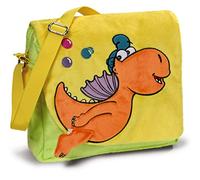 Nici 40694 40694-Kindergartentasche Der kleine Drache Kokosnuss, Plüsch 26x23x7,5cm, gelb