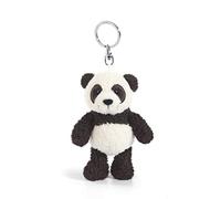 Nici 41078.0 - Wild Friends - Panda Yaa Boo 10 cm Schlüsselanhänger, Schwarz-weiß