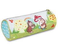 Nici 44074 Mäppchen rund Grizzlybär & Igel, Bunt