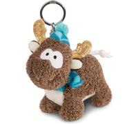 NICI 44101 - Plüschanhänger - Rentier Reny Heart (10cm) Schlüsselanhänger Plüsch