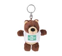 Nici 44710 Schlüsselanhänger Bär mit T-Shirt ca 10cm - Du schaffst das