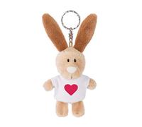 Schlüsselanhänger Hase mit Herz