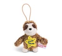 NICI 44850 Anhänger Faultier mit Spruch Bester Freund 8cm mit Loop, braun