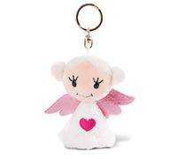 NICI 47060 Schlüsselanhänger Schutzengel „Hab dich lieb“ 9 cm - Glücksbringer Engel - mit Herz - Engel Schlüsselanhänger für Schlüsselband, Schlüsselbund & Schlüsselkette