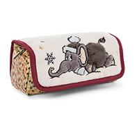 NICI 47303 Mäppchen zum Rollen Elefant, 19x7x7cm Winterkollektion, beige/bunt