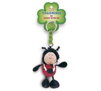 NICI 49385 Schlüsselanhänger Talismins Marienkäfer 7cm