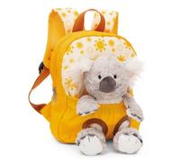 NICI 49842 Rucksack mit Plüschtier 21x26cm Koala 25cm gelb