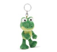 NICI 49867 Schlüsselanhänger Frosch 10cm grün-Nachhaltiger Begleiter Kuscheltieranhänger mit Schlüsselring für Schlüsselband, Schlüsselbund & Schlüsselhalter