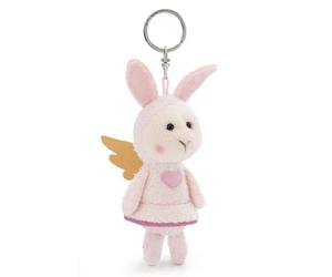 NICI 61187 Schlüsselanhänger Dein Schutzengel Hase mit Herz