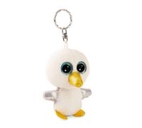 NICI Schlüsselanhänger GLUBSCHIS Möwe Gullbert 9cm - weiß - Plüsch-Begleiter für Rucksack oder Tasche, Kuschel-Anhänger mit Metallring für Schlüsselbund & Schlüsselhalter | 61841