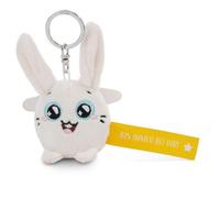 NICI 62042 Schlüsselanhänger Hase "Bin immer bei dir!" gelb