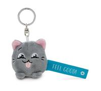 Schlüsselanhänger Katze - Feel Good! 5 cm