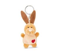NICI 62076 Schlüsselanhänger Hase mit Herz 5 cm