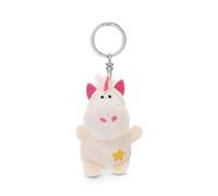 NICI Schlüsselanhänger Einhorn Theodor mit Stern 5 cm weiß – für Rucksack und Tasche | 62087