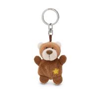 NICI 62095 Schlüsselanhänger Bär braun mit Stern 5 cm