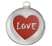 NICI Engel und Teufel, Anhänger, Love, Metall