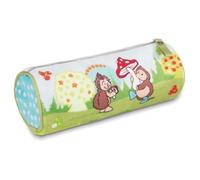NICI Forest Friends Grizzly & Igel Mäppchen rund Neuware