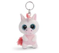 NICI Glubschis: Das Original - Glubschis Schlüsselanhänger Einhorn Milky-Fee 9 cm - Einhorn Kuscheltieranhänger mit Schlüsselring für Schlüsselband, Schlüsselbund & Schlüsselhalter, Unisex- 45551