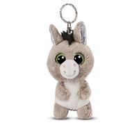 NICI Glubschis: Das Original - Glubschis Schlüsselanhänger Esel Donki 9 cm - Esel Kuscheltieranhänger mit Schlüsselring für Schlüsselband, Schlüsselbund & Schlüsselhalter - Taschenanhänger