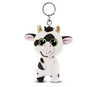 NICI Glubschis: Das Original - Glubschis Schlüsselanhänger Kuh Moolon 9 cm - Kuh Kuscheltieranhänger mit Schlüsselring für Schlüsselband, Schlüsselbund & Schlüsselhalter - Taschenanhänger