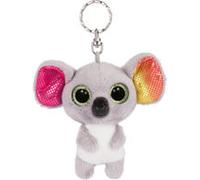 NICI Glubschis Schlüsselanhänger Koala Miss Crayon, Schlüsselring grau