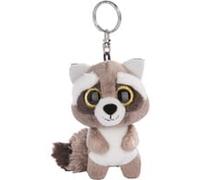 NICI Glubschis: Das Original - Glubschis Schlüsselanhänger Waschbär Clooney 9 cm - Waschbär Kuscheltieranhänger mit Schlüsselring für Schlüsselband, Schlüsselbund & Schlüsselhalter - 45550, Unisex