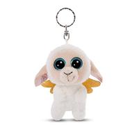 NICI Glubschis Schutzengel Schlüsselanhänger 9cm Schaf Glowy Nalla, Weiß