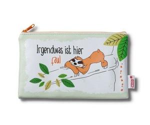 NICI Hang Gang Faultier Mäppchen flach 20 x 13cm "Irgendwas ist hier Faul" Neuware