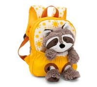 Nici Raccoon Backpack 21x26 Cm 25 Cm Gelb