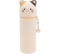Nici - Mäppchen und Stiftehalter Katze Angy in Geschenkbox beige