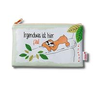 NICI Hang Gang Faultier Mäppchen flach 20 x 13cm "Irgendwas ist hier Faul" Neuware
