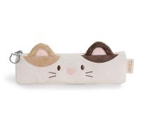 NICI Mäppchen mymochi Hello! 21,5x12x2cm - beige - Federmäppchen für Mädchen und Frauen, Schultäschchen, Büro- oder Kosmetikmäppchen | 61816