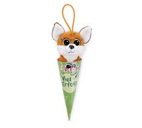 NICI NICI Schlüsselanhänger GLUBSCHIS Fuchs Nox mit Loop orange 9cm in Schultüte